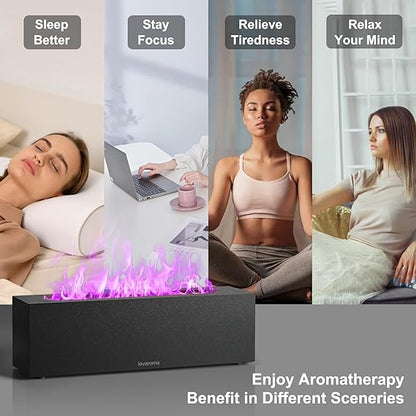 Rectangular Flame Diffuser Humidifier